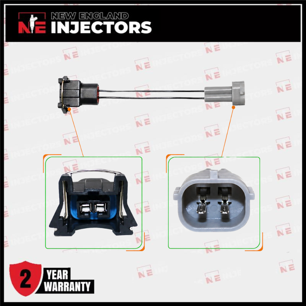 Injector Adapter for EV1 Bosch Jetronic Female to Denso Male Set of 4