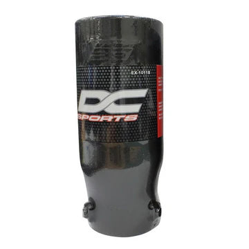 DC Sport Stainless Universal Bolt On Exhaust Tip 2.875" Inlet 3.75" Outlet