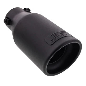 DC Sport Universal Bolt On Exhaust Slant Cut Tip 2.25" Inlet 3.75" Outlet
