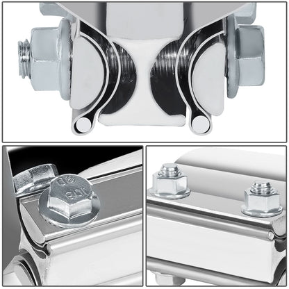 4.0" Lap Joint Exhaust Band Clamp Muffler Sleeve Coupler Stainless Steel