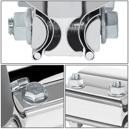 4.0" Lap Joint Exhaust Band Clamp Muffler Sleeve Coupler Stainless Steel