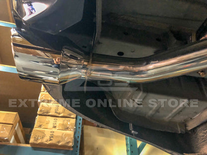 2014-Present Infiniti Q50 Mid Pipe Muffler Delete Axle Back Exhaust Kit