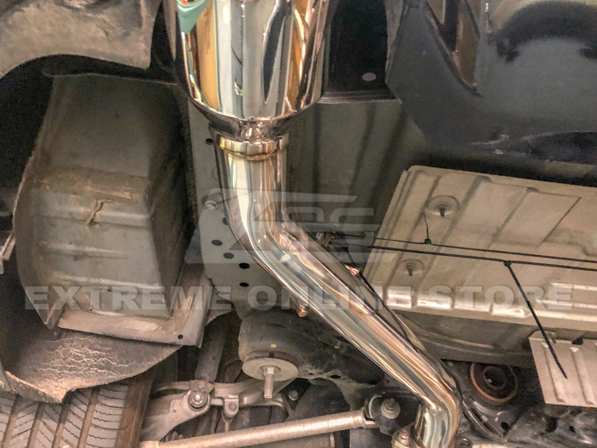 2014-Present Infiniti Q50 Mid Pipe Muffler Delete Axle Back Exhaust Kit