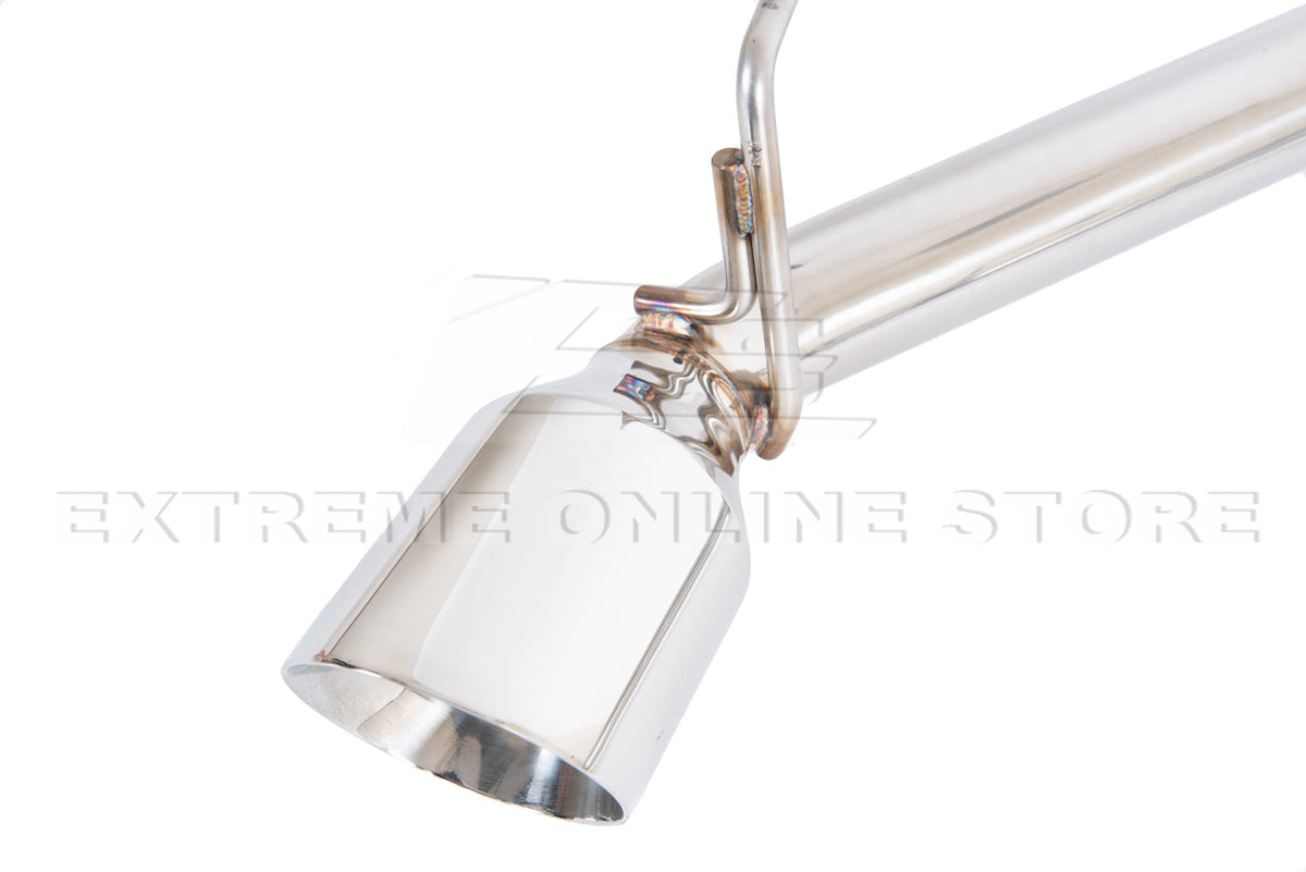 2014-2016 Infiniti Q60 Muffler Delete Axle Back Dual Tips Exhaust