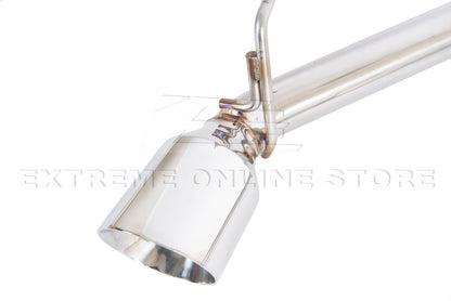 2014-2016 Infiniti Q60 Muffler Delete Axle Back Dual Tips Exhaust