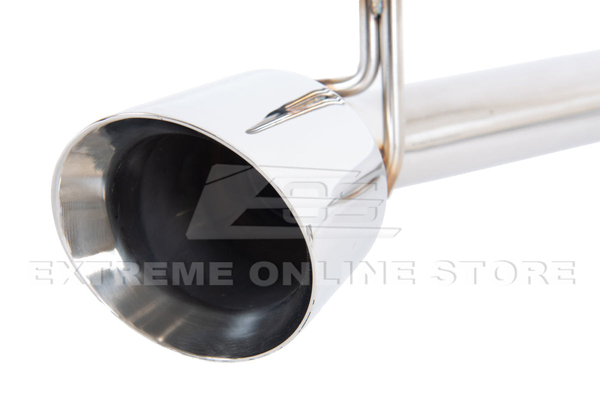 2009-2021 Nissan 370Z Z34 Muffler Delete Axle Back 4.5" Dual Tips Exhaust