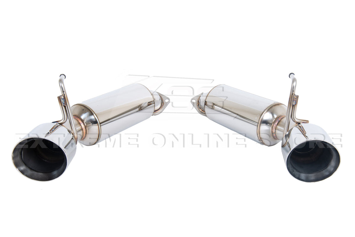 2008-2013 Infiniti G37 Coupe Muffler Axle Back Dual Tips Exhaust