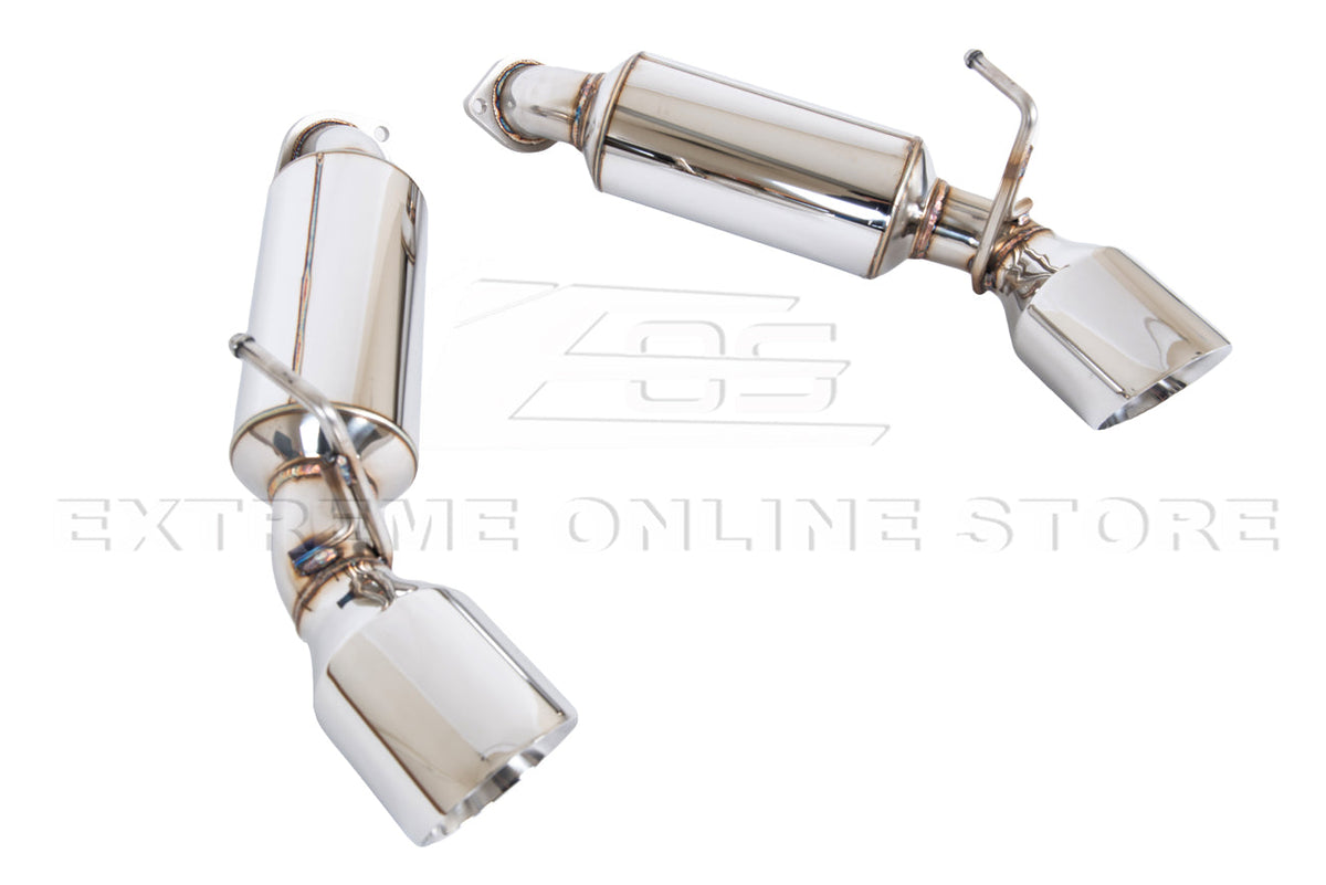 2008-2013 Infiniti G37 Coupe Muffler Axle Back Dual Tips Exhaust
