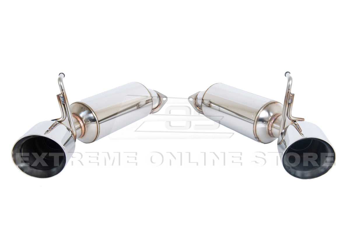 2009-2021 Nissan 370Z Muffler Axle Back Dual Tips Exhaust