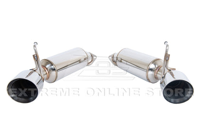2009-2021 Nissan 370Z Muffler Axle Back Dual Tips Exhaust