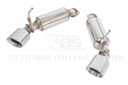2009-2021 Nissan 370Z Muffler Axle Back Dual Tips Exhaust
