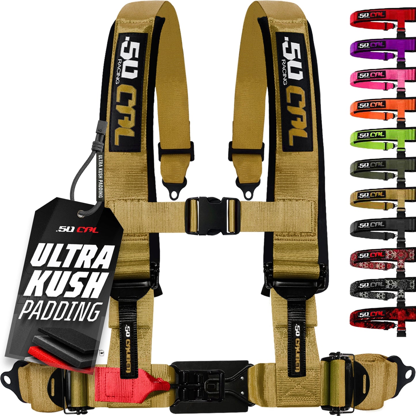 2" & 3" 4 point Harness - Elite Series Race Latch "EZ" Adjust Racing Harness