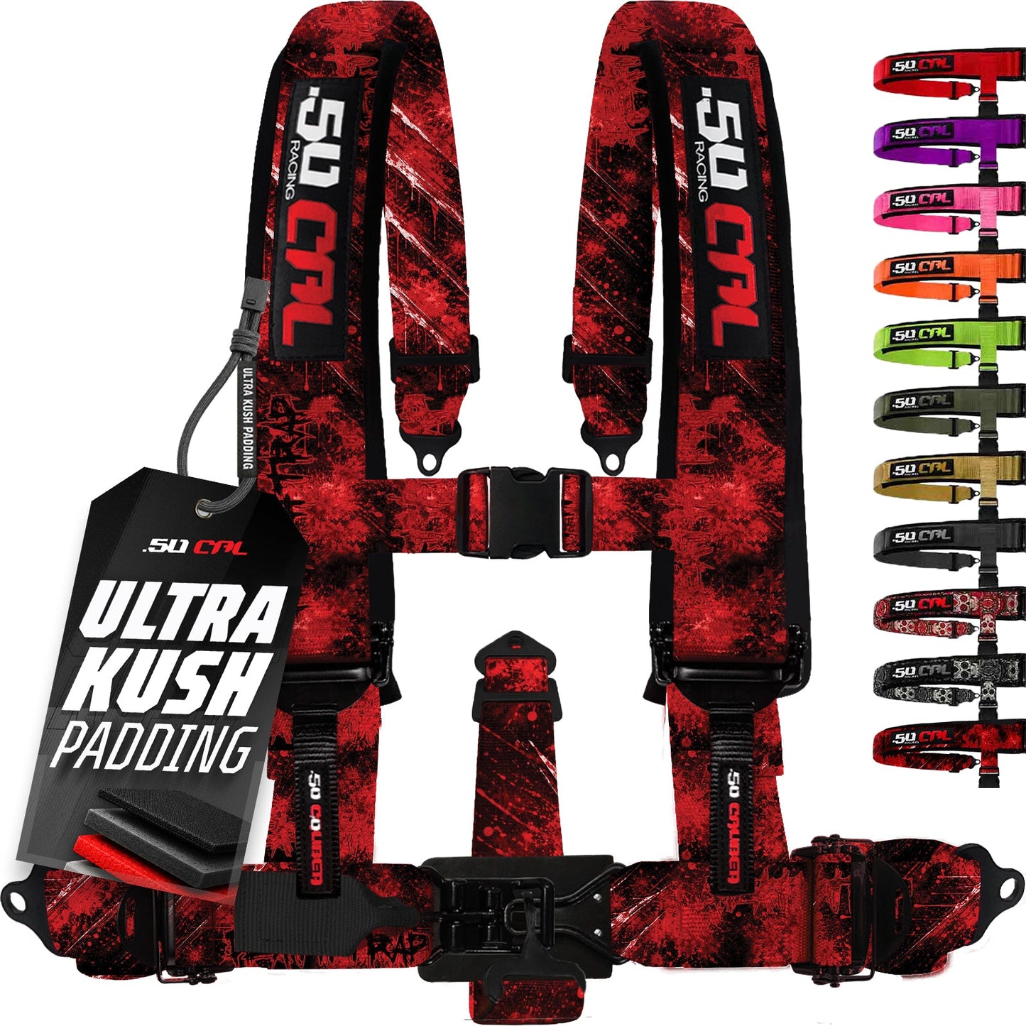 2" & 3" 4 point Harness - Elite Series Race Latch "EZ" Adjust Racing Harness