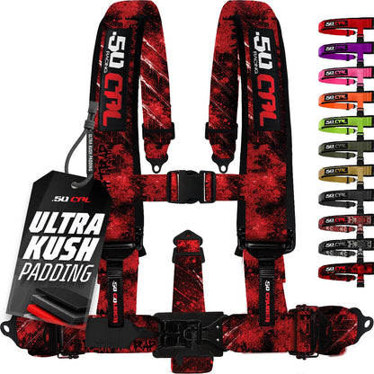2" & 3" 4 point Harness - Elite Series Race Latch "EZ" Adjust Racing Harness