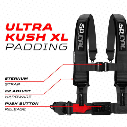 2" & 3" 4 point Harness - Elite Series Race Latch "EZ" Adjust Racing Harness
