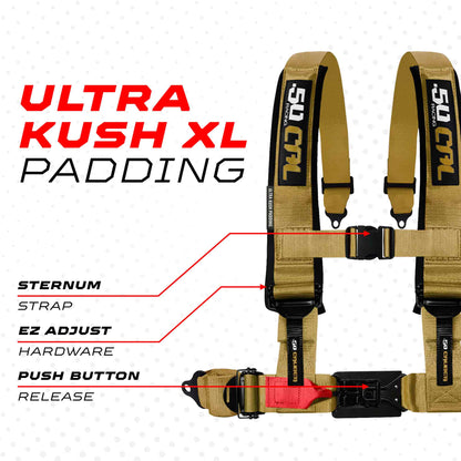 2" & 3" 4 point Harness - Elite Series Race Latch "EZ" Adjust Racing Harness