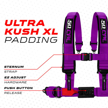 2" & 3" 4 point Harness - Elite Series Race Latch "EZ" Adjust Racing Harness