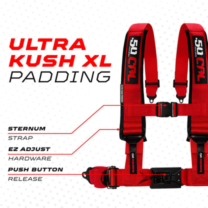 2" & 3" 4 point Harness - Elite Series Race Latch "EZ" Adjust Racing Harness