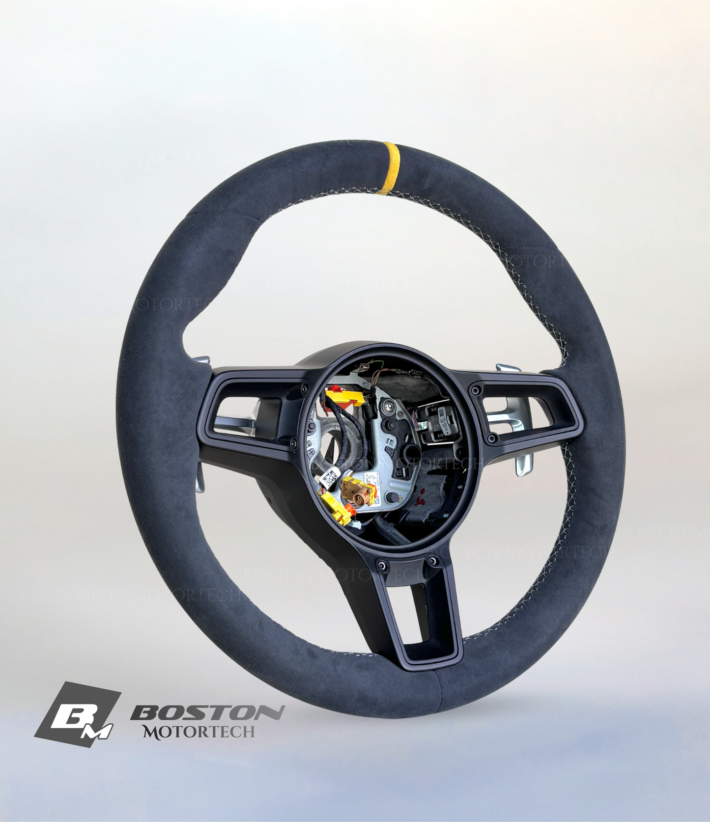 PDK Porsche 991.2 Steering Wheel in Yellow