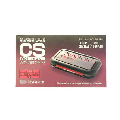 10 Count - Eikosha Air Spencer CS-X3 C-9 CSX3 Air Freshener - Crystal Refill