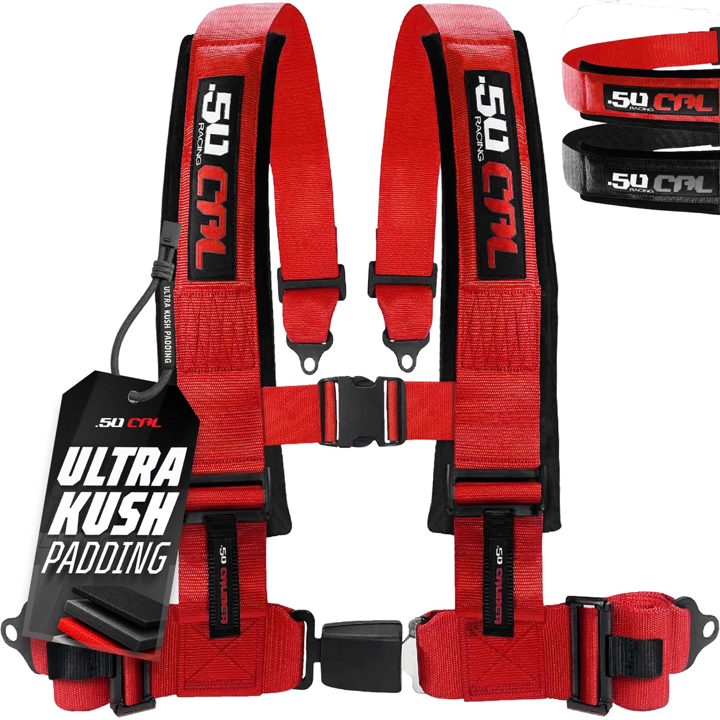 Elite Series 2" & 3" 4 point Harness with push button release