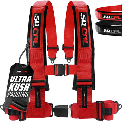 Elite Series 2" & 3" 4 point Harness with push button release