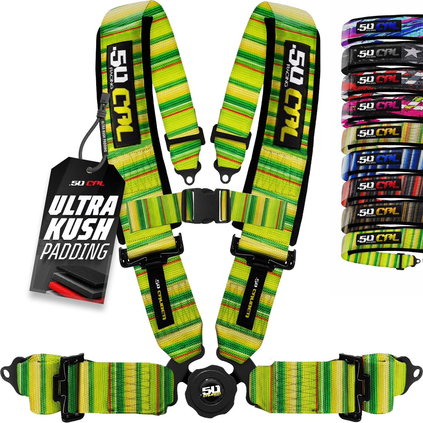 2" & 3" 4 point & 5 point Harness Camlock Racing Harness