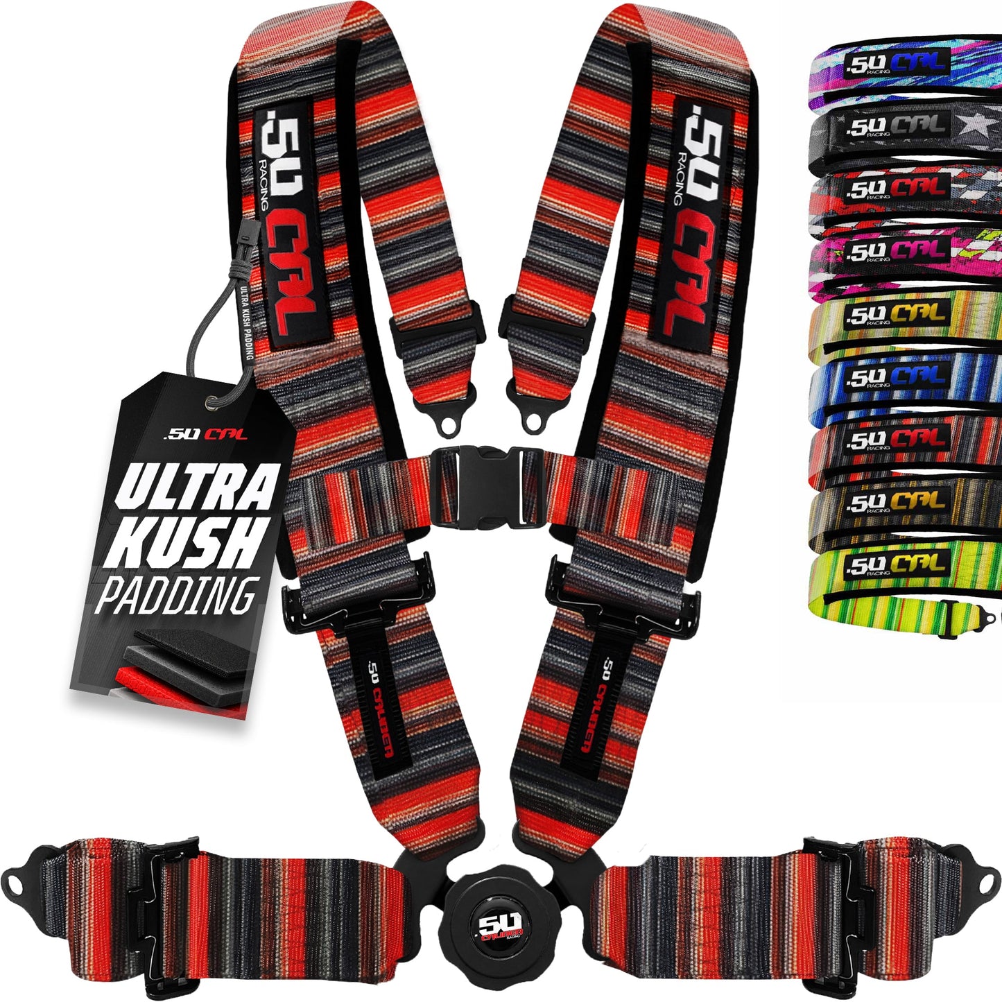 2" & 3" 4 point & 5 point Harness Camlock Racing Harness