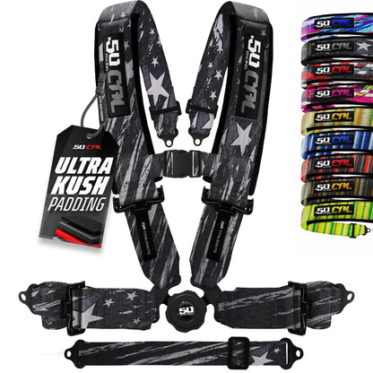 2" & 3" 4 point & 5 point Harness Camlock Racing Harness