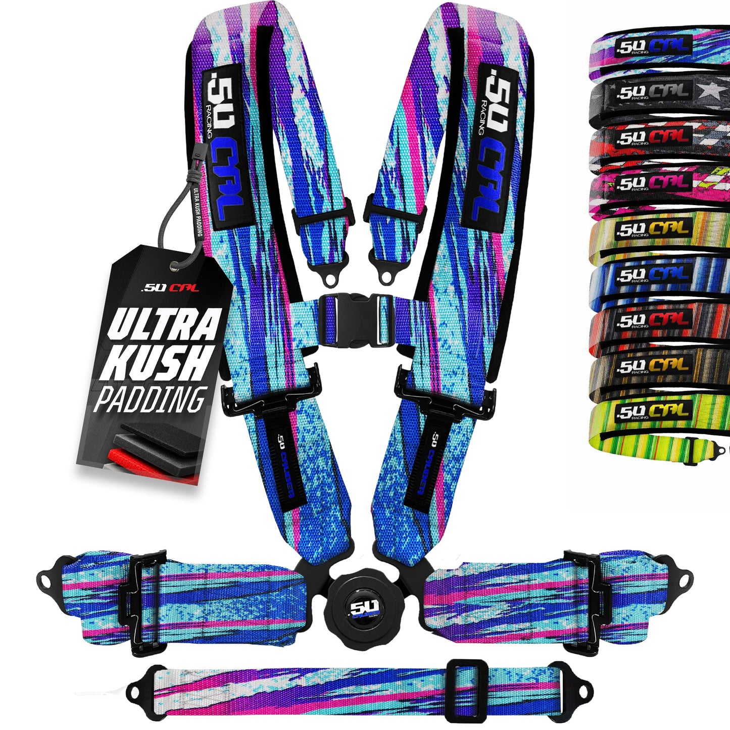 2" & 3" 4 point & 5 point Harness Camlock Racing Harness