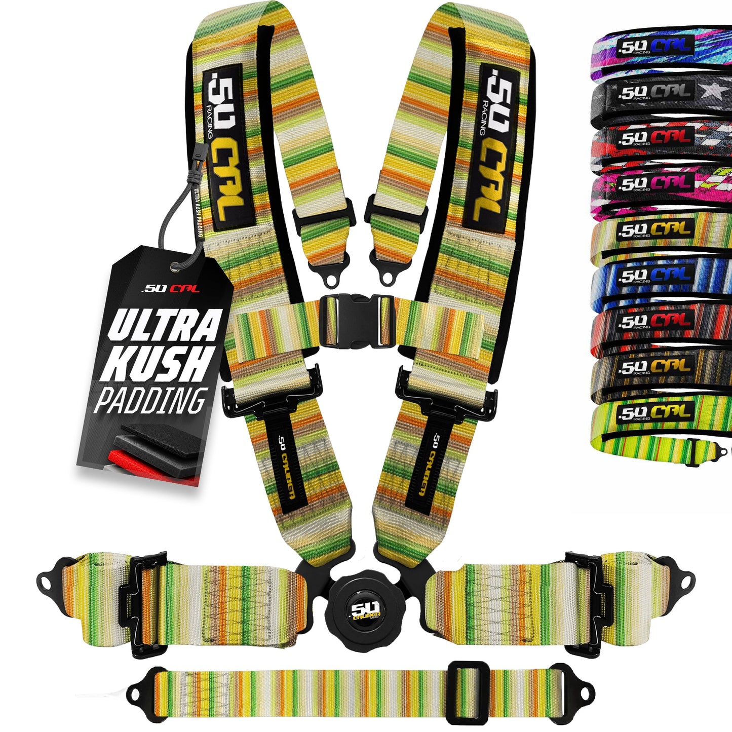 2" & 3" 4 point & 5 point Harness Camlock Racing Harness
