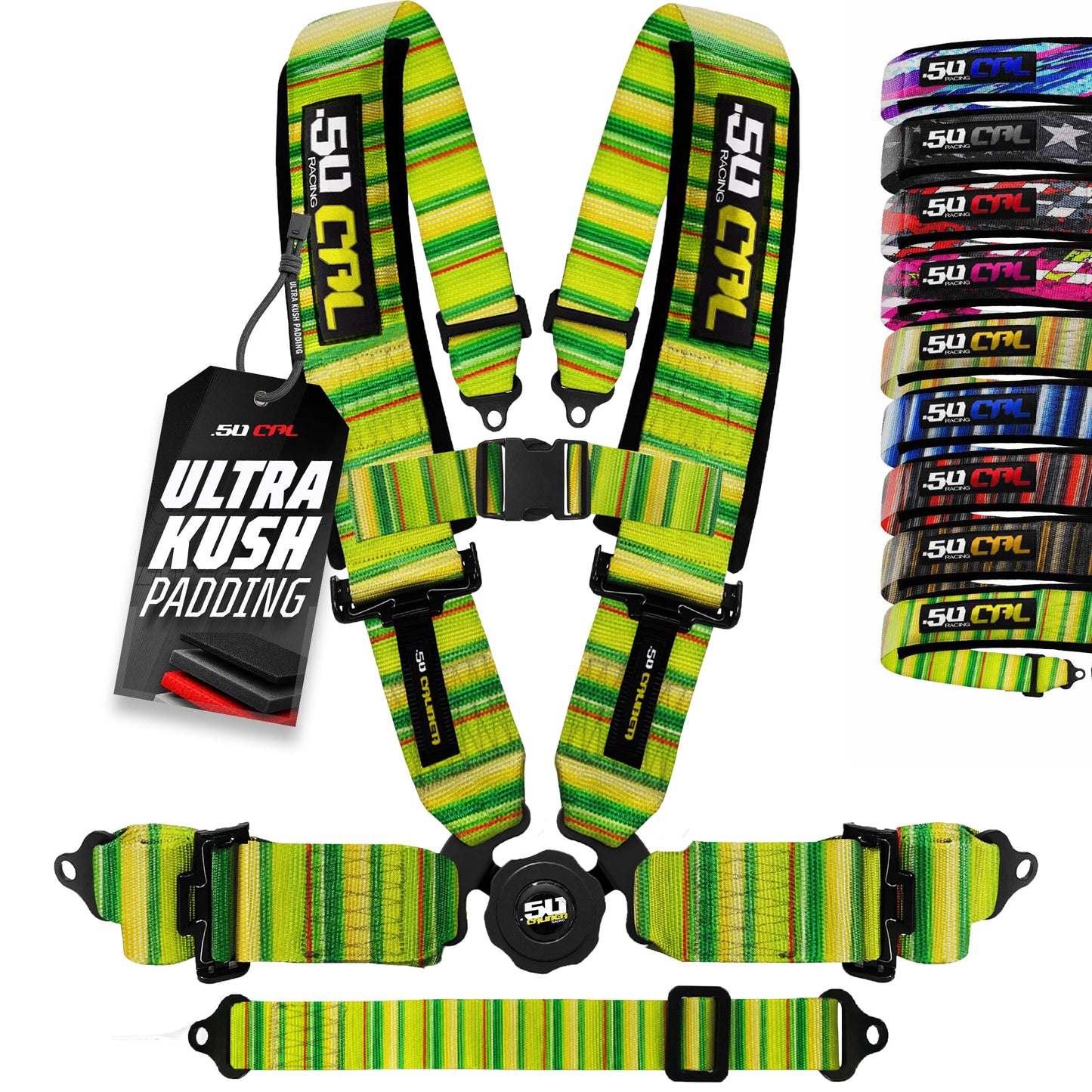 2" & 3" 4 point & 5 point Harness Camlock Racing Harness
