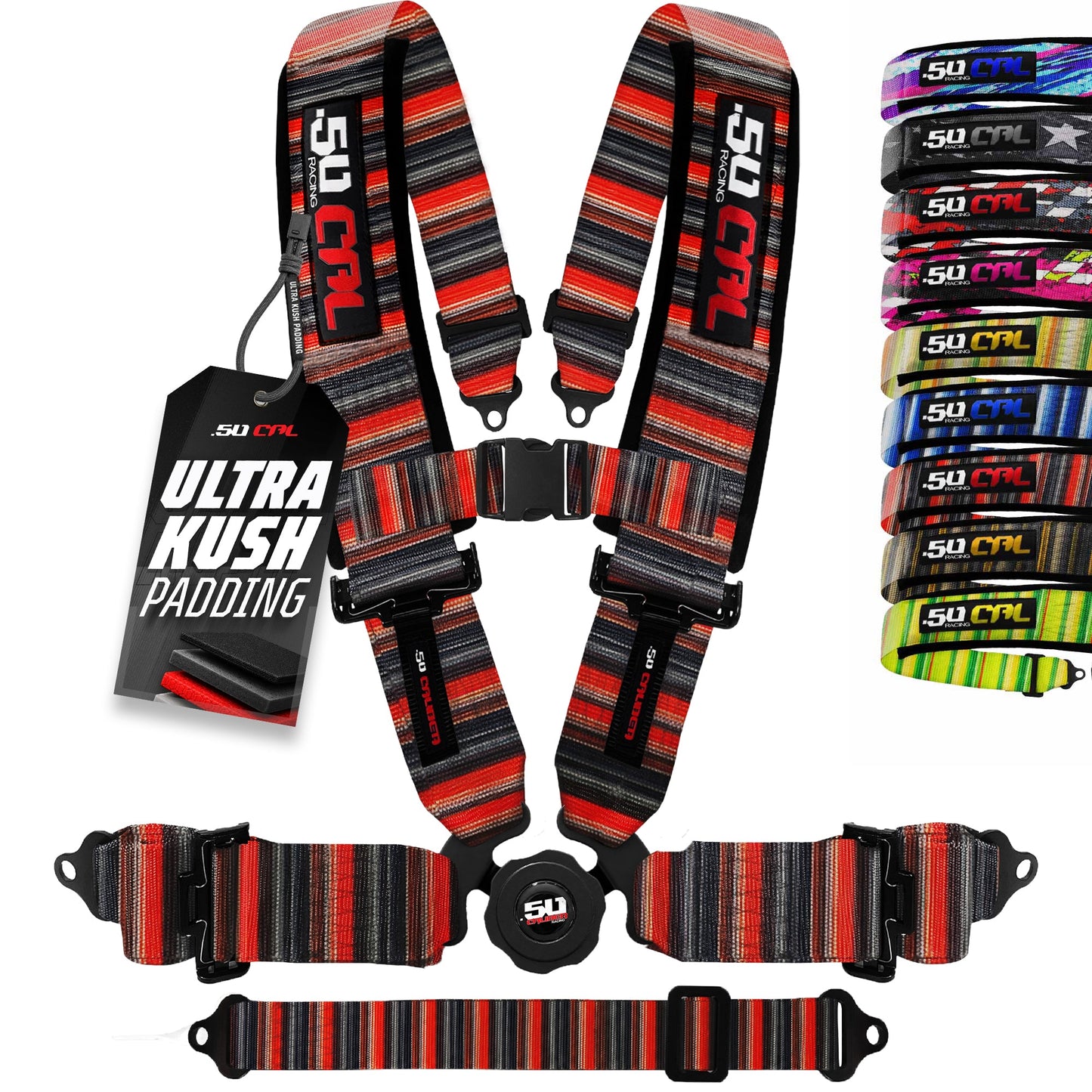 2" & 3" 4 point & 5 point Harness Camlock Racing Harness