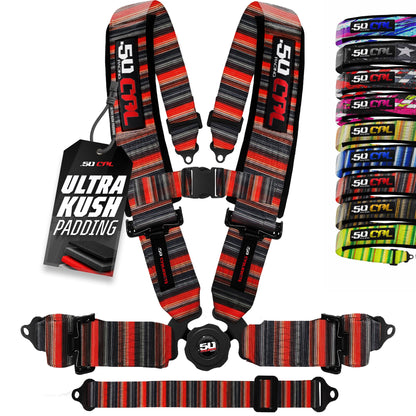 2" & 3" 4 point & 5 point Harness Camlock Racing Harness