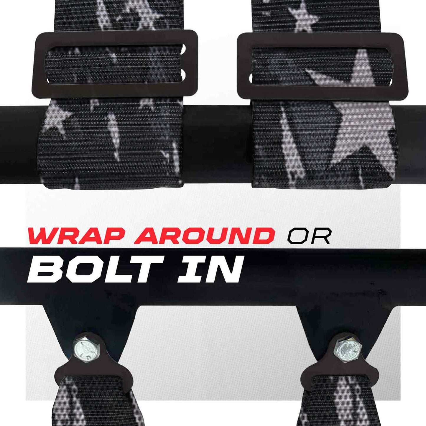 2" & 3" 4 point & 5 point Harness Camlock Racing Harness