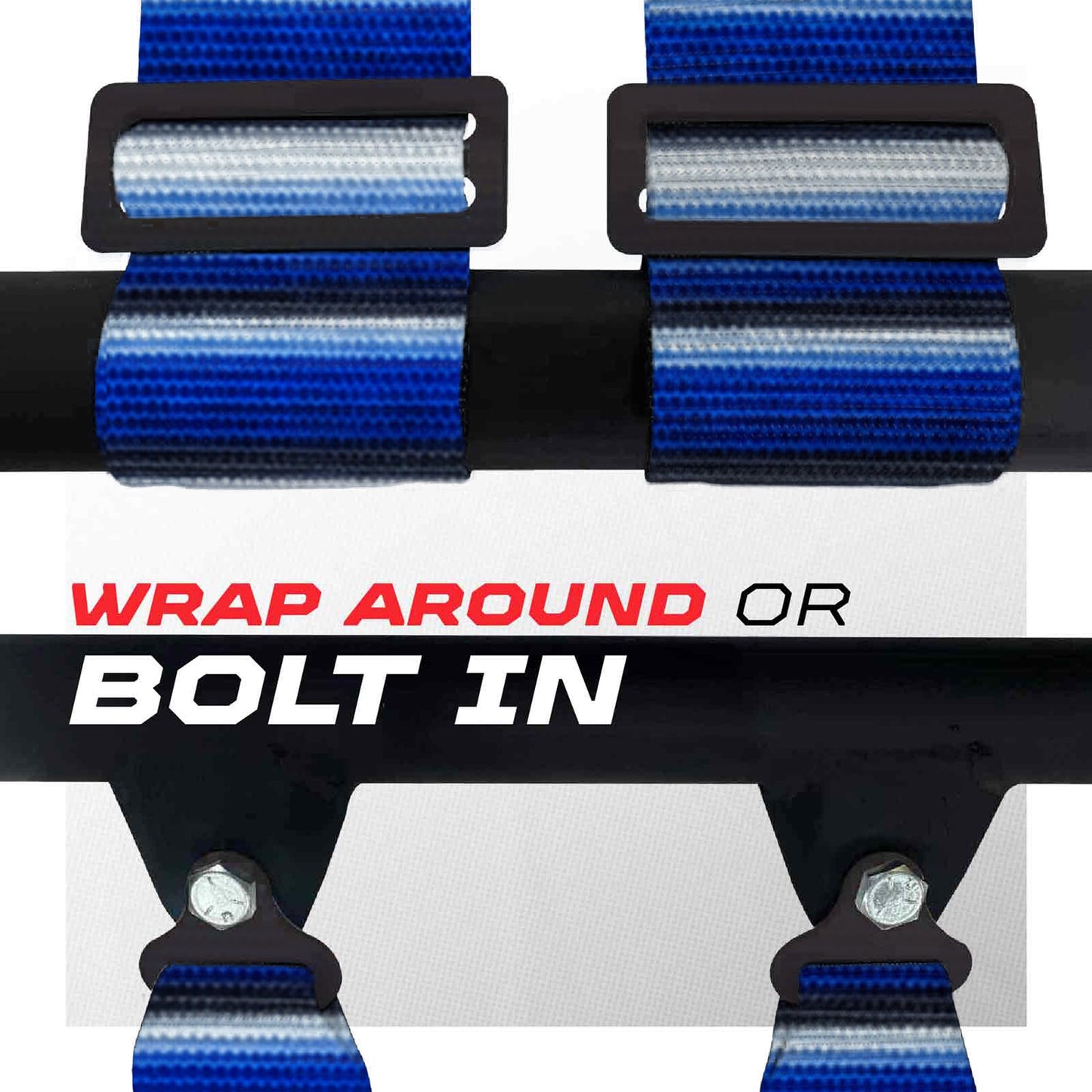 2" & 3" 4 point & 5 point Harness Camlock Racing Harness