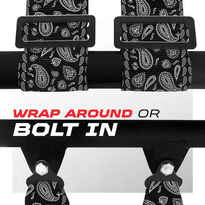 Elite Series 2" & 3" 4 point Harness with push button release