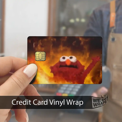 On Fire Meme | NFC Key Card Wrap