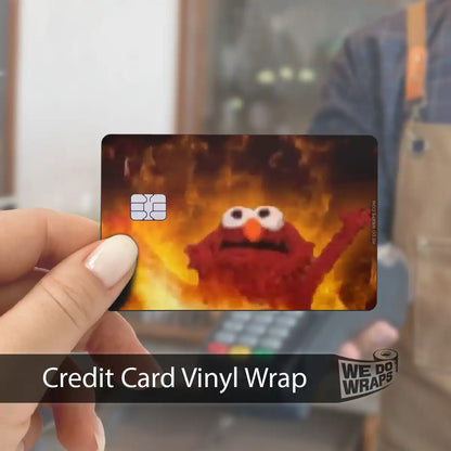 On Fire Meme | NFC Key Card Wrap