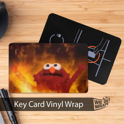 On Fire Meme | NFC Key Card Wrap