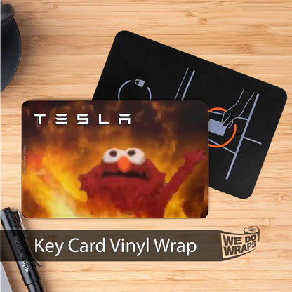 On Fire Meme | NFC Key Card Wrap