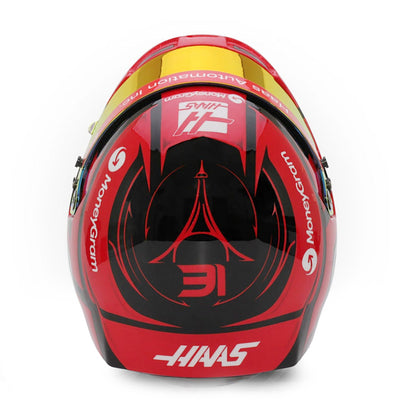 Bell HP77 Esteban Ocon 1:2 Scale F1 Mini Helmet | Haas 2025 F1 Season
