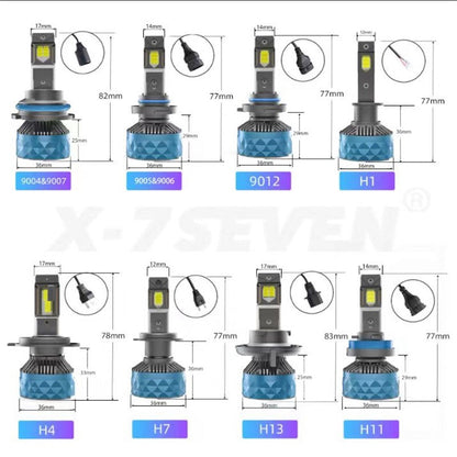 X-7SEVEN Apollo Pro LED Headlight Bulbs