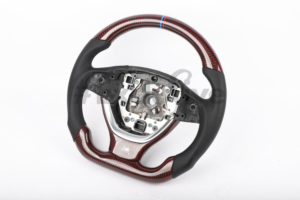 2008-2018 BMW 5 6 7 Series Non-M | F01 F02 F06 F07 F10 F12 Custom Steering Wheel by Exclusive Steering