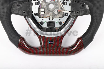 2008-2018 BMW 5 6 7 Series Non-M | F01 F02 F06 F07 F10 F12 Custom Steering Wheel by Exclusive Steering