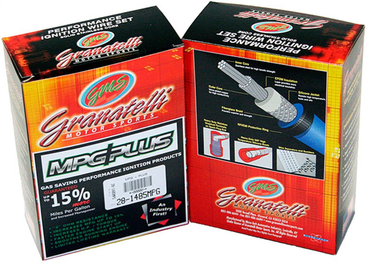 Granatelli Motor Sports Performance Spark Plug Wires 26-1707S