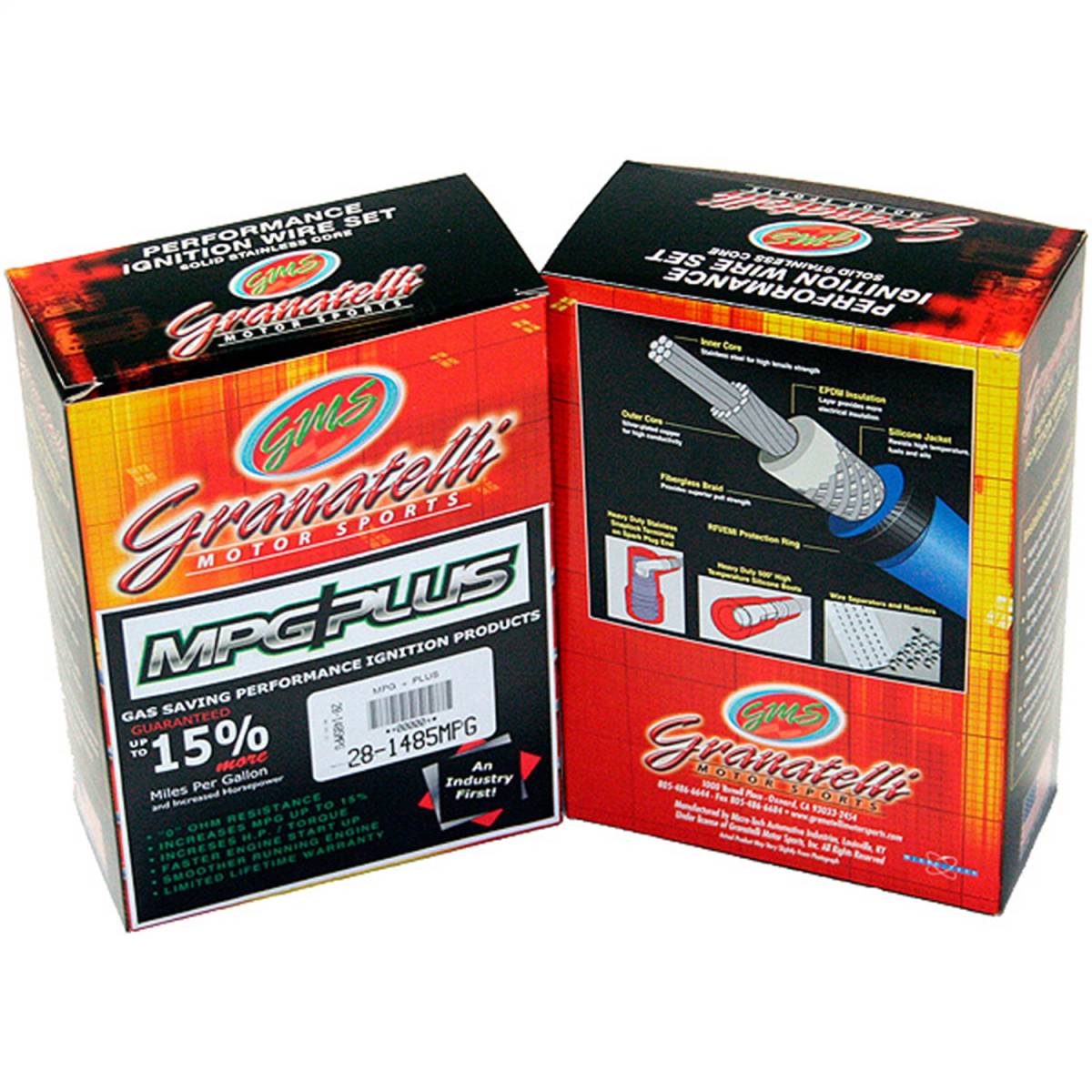 Granatelli Motor Sports Performance Spark Plug Wires 28-1485S