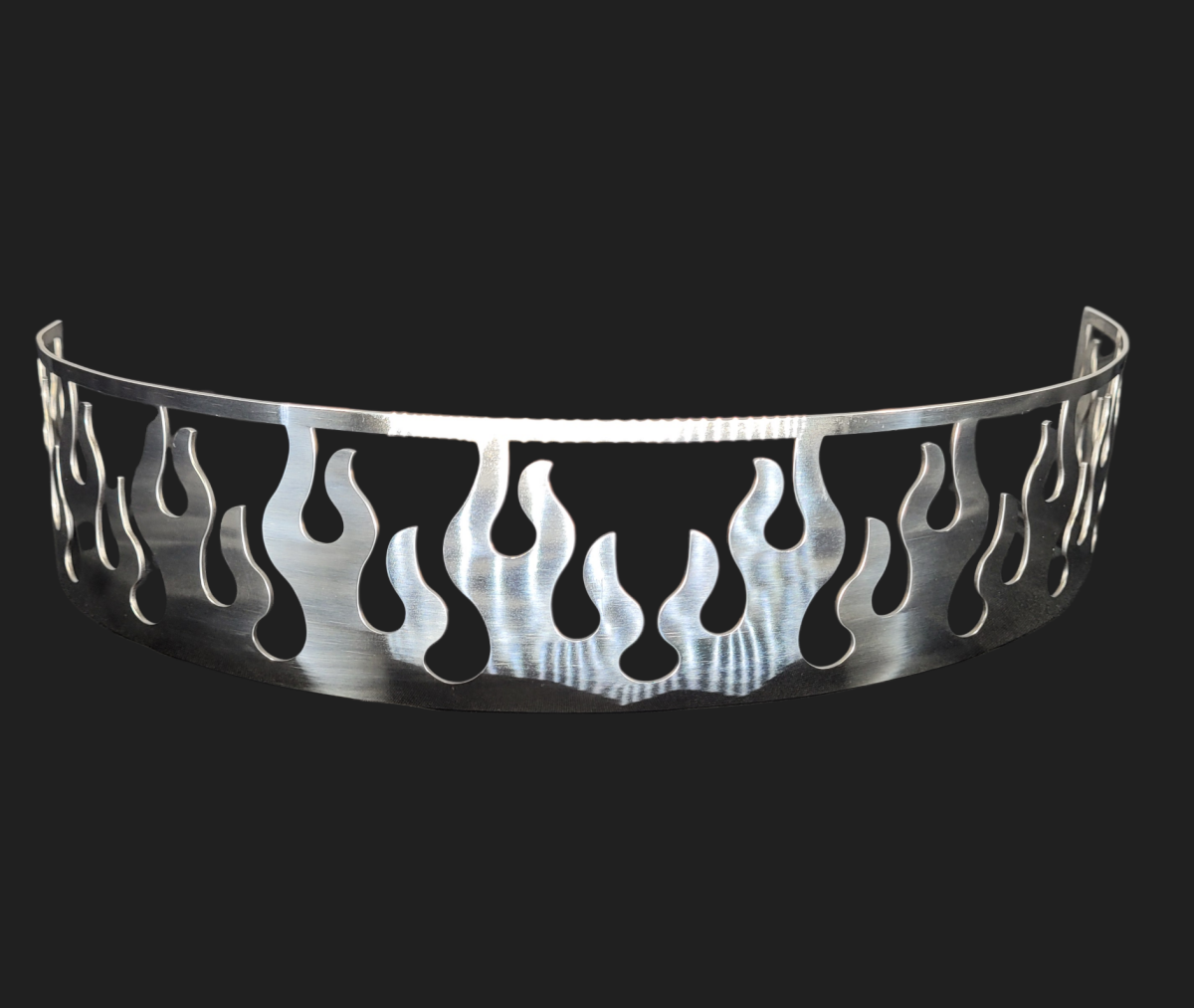 Blingz Beauty Bandz, 14" Diameter, 3" Tall Air Cleaner Grill - Flames