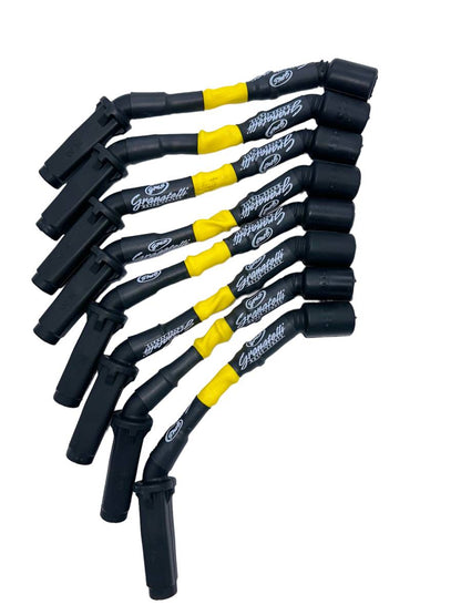 Granatelli Motor Sports "0 ohm" High Performance Spark Plug Wires Yellow 28-1811HTY