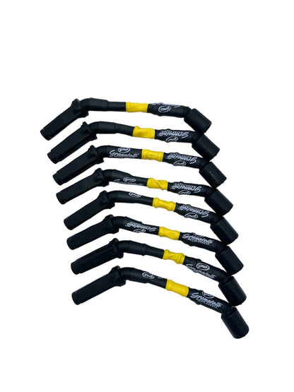 Granatelli Motor Sports "0 ohm" High Performance Spark Plug Wires Yellow 28-1811HTY